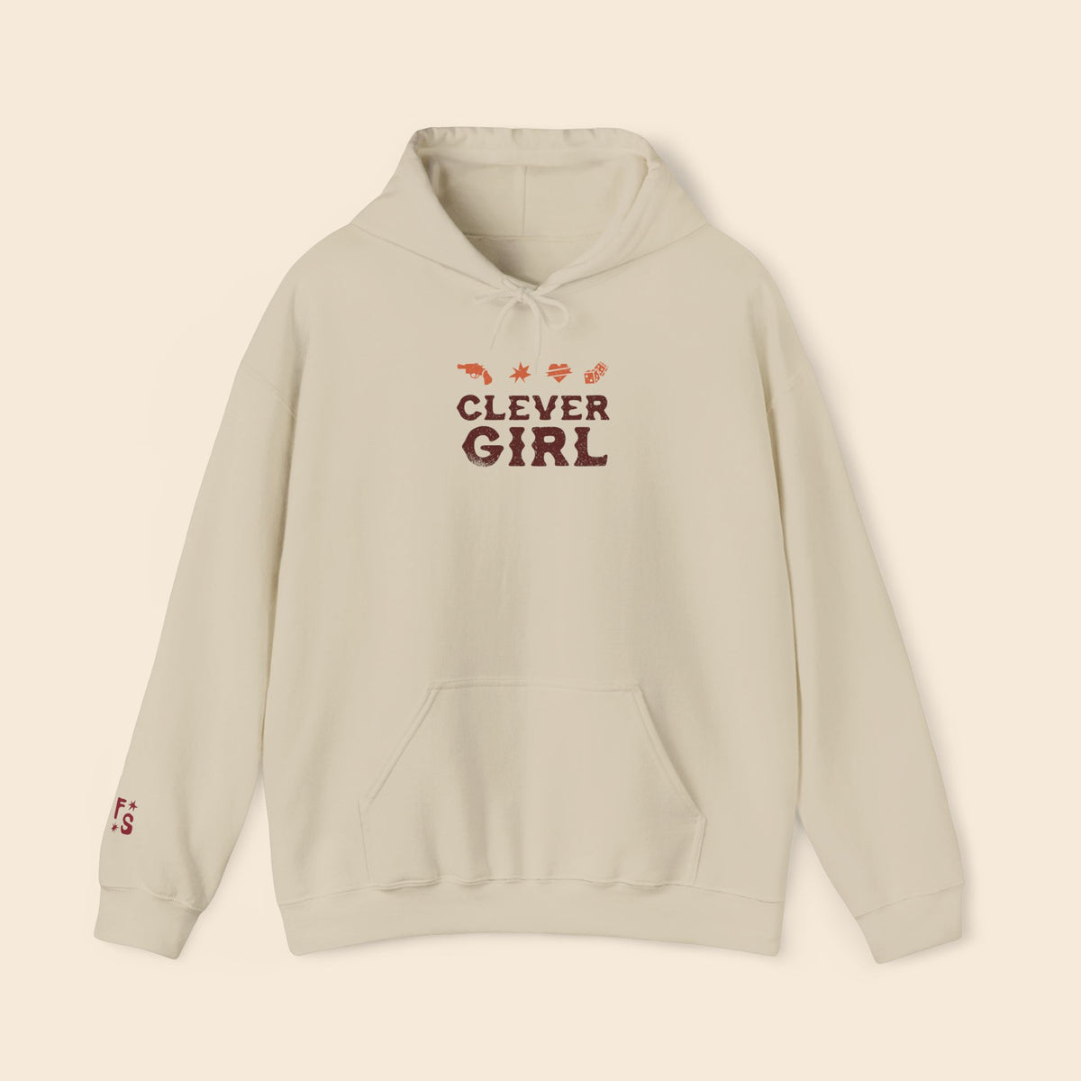 Clever Girl Sand | Unisex Hoodie