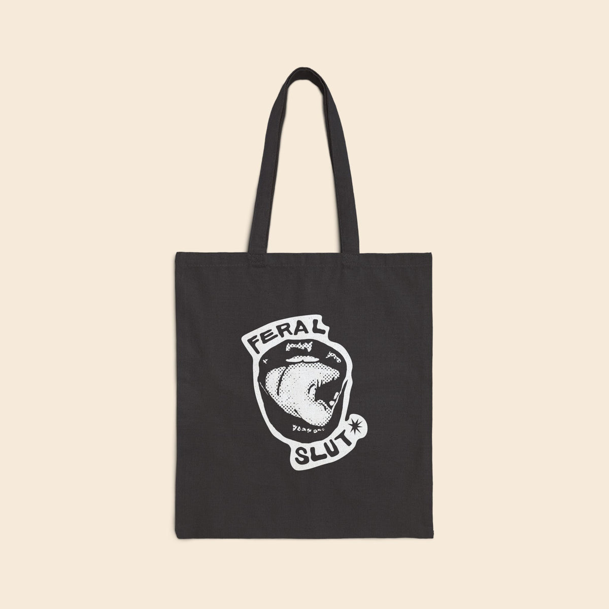 Feral SlUt Licks | Canvas Tote Bag