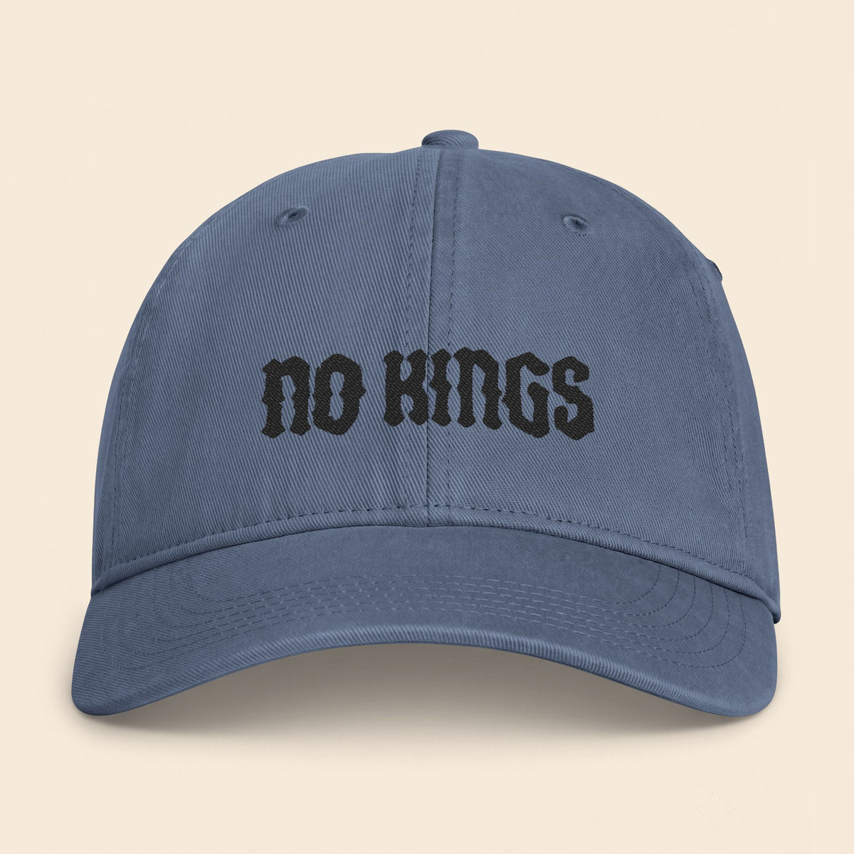 No Kings - Vintage Embroidered Baseball Hat