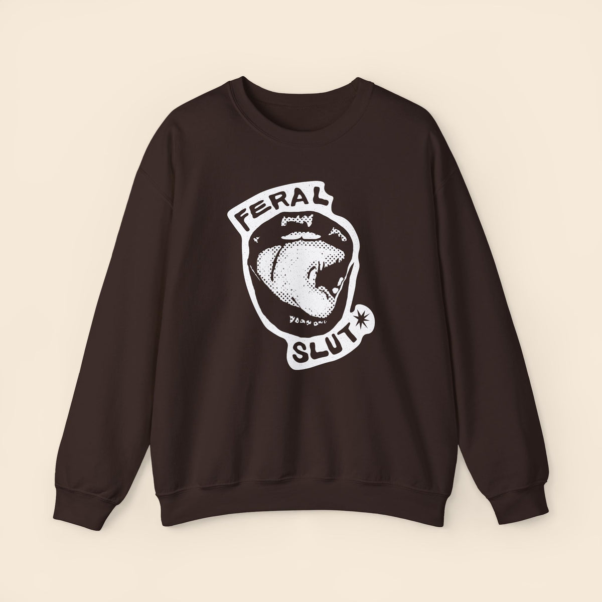 Feral Slut Licks | Unisex Crewneck