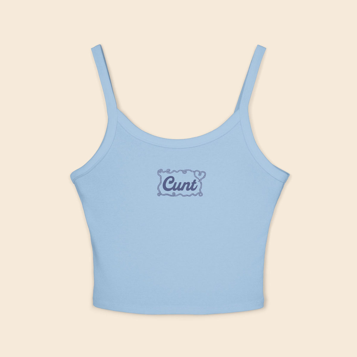 Cunt | Women's Spaghetti Strap Tank Top