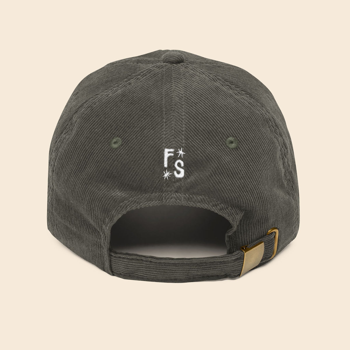 Clever Girl | Embroidered Corduroy Cap