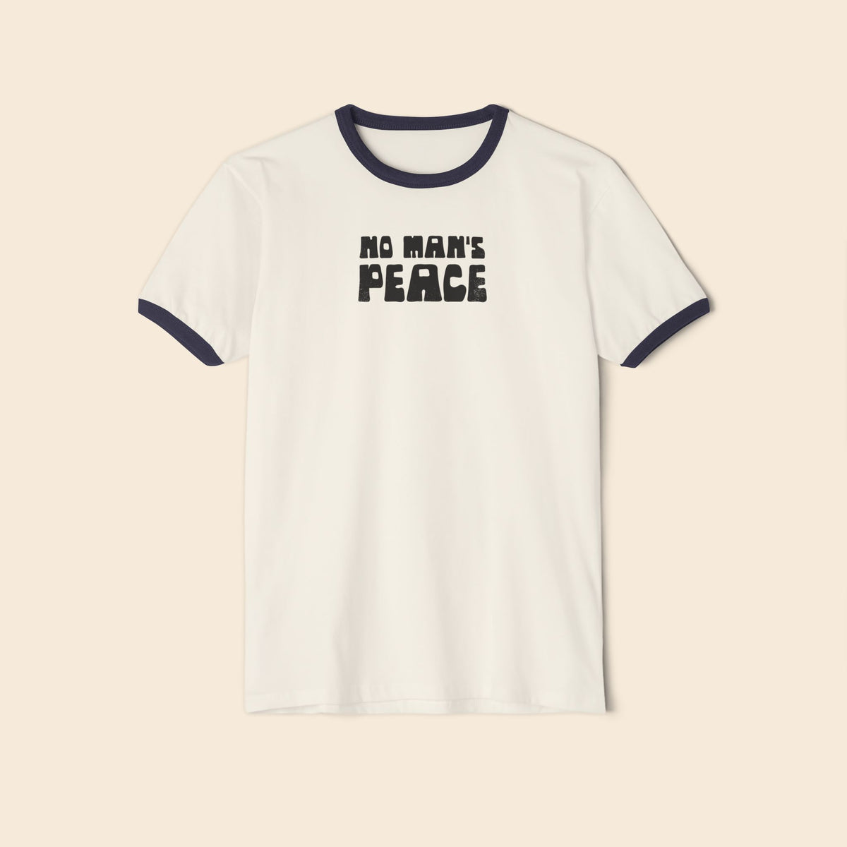 No Man's Peace | Unisex Ringer T-Shirt