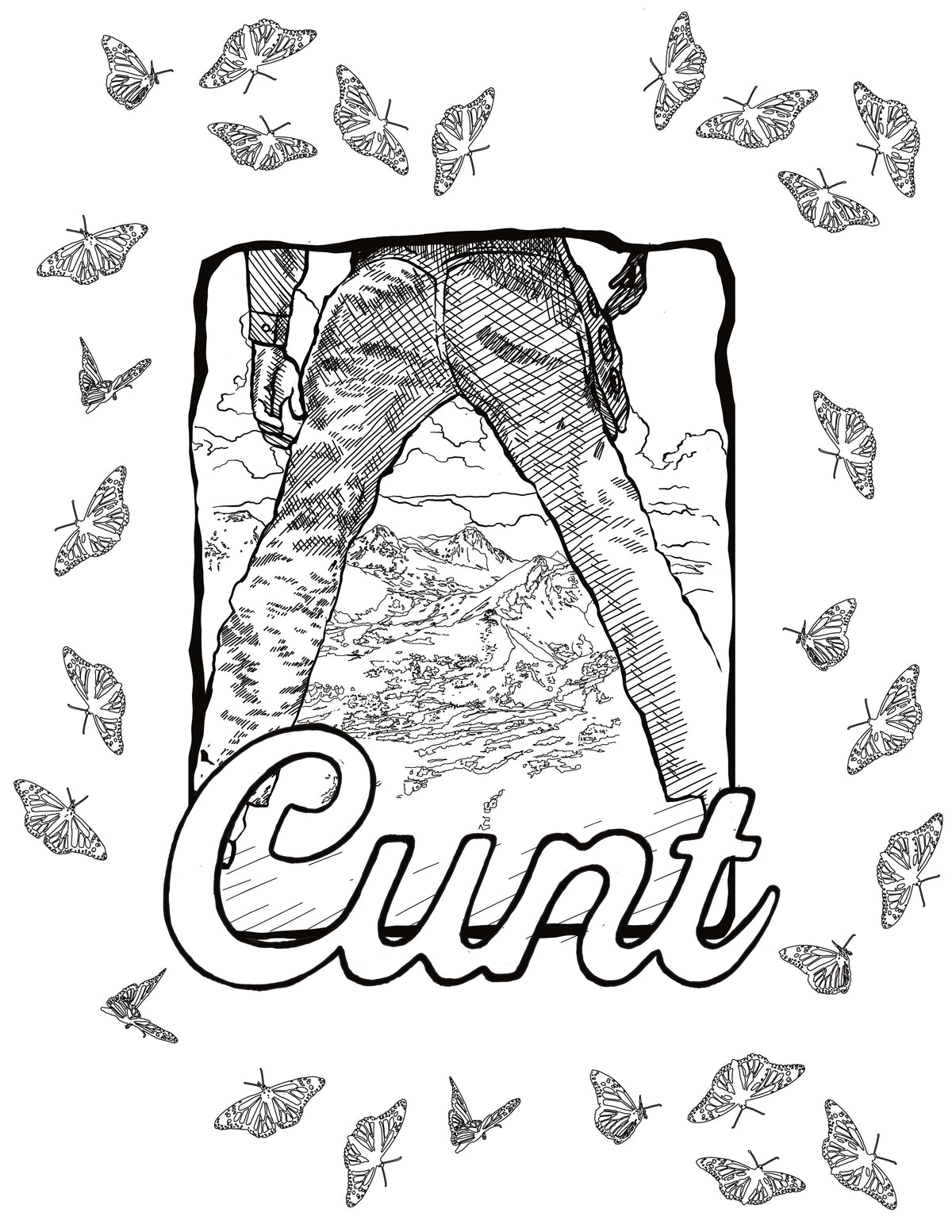 Cunt Coloring Page